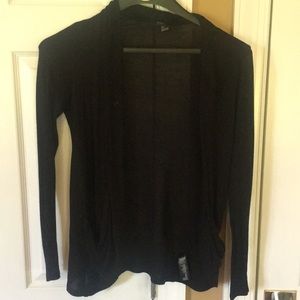 Forever21 black light cardigan